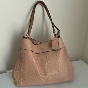 Mauve Coach Bag